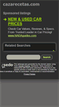 Mobile Screenshot of cazarecetas.com
